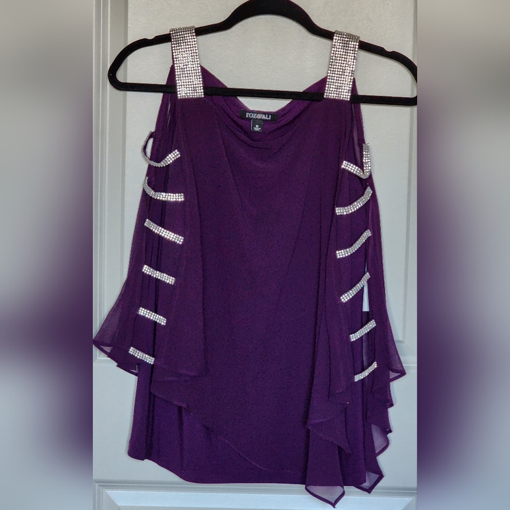 Women's Purple Dress Top
